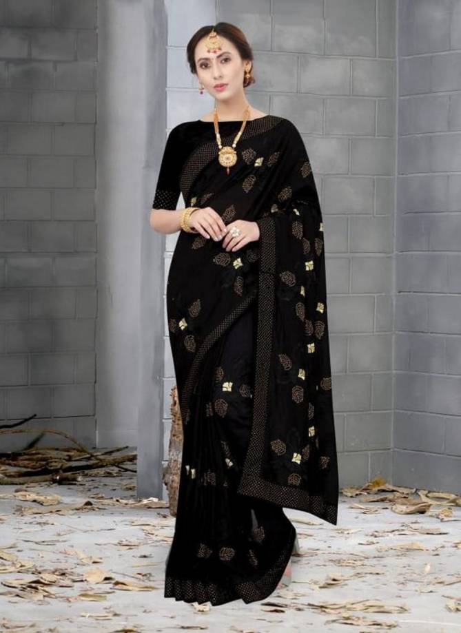 NARI SHEHNAZ Latest Designer Fancy Wedding Wear Vichitra Bloming Silk Heavy Resham And jari Embroidery Work With Siroski Hot Fix Stone Work Saree Collection